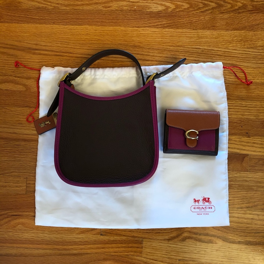 Coach leather satchel
